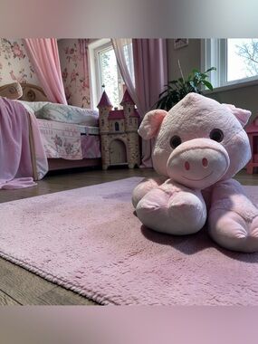 Plush Pink Pig Stuffed Animal Extra Large 32 inches
